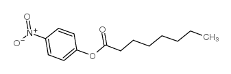 4-硝基苯基辛酸酯结构式