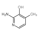 2-氨基-4-甲基-吡啶-3-醇结构式