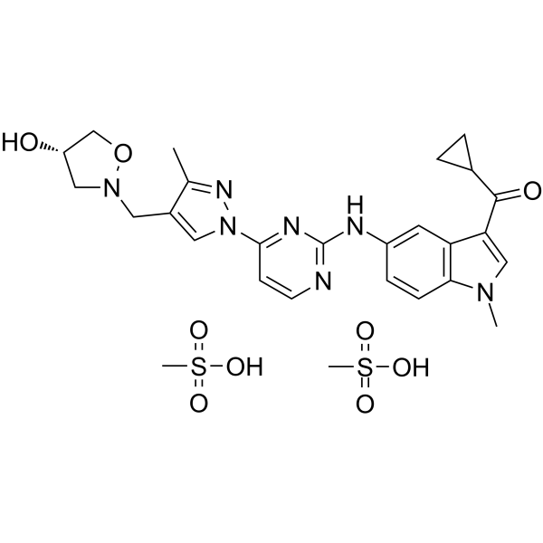 Cevidoplenib dimesylate结构式