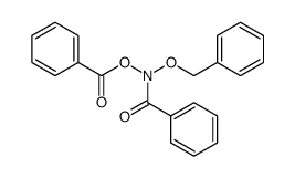 [benzoyl(phenylmethoxy)amino] benzoate结构式