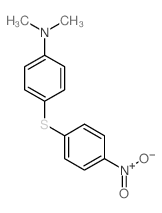 Benzenamine,N,N-dimethyl-4-[(4-nitrophenyl)thio]- Structure