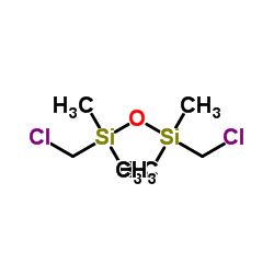 1,3-bis-(Chloromethyl)tetramethyldisiloxane structure