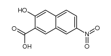 3-hydroxy-7-nitro-[2]naphthoic acid Structure