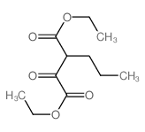 diethyl 2-oxo-3-propyl-butanedioate structure