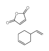 4-ethenylcyclohexene; furan-2,5-dione结构式