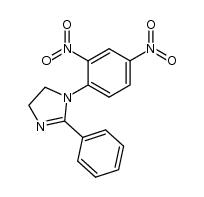 1-(2,4-dinitro-phenyl)-2-phenyl-4,5-dihydro-1H-imidazole Structure