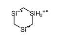 1,3,5-Trisilacyclohexane Structure
