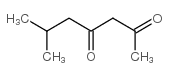 6-甲基-2,4-庚二酮结构式