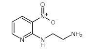 N-(3-nitro-2-pyridyl)ethylenediamine structure