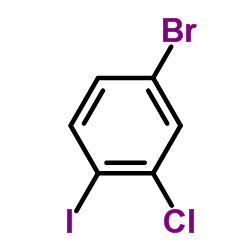 4-Bromo-2-chloro-1-iodobenzene Structure