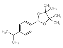 4-异丙基苯硼酸频那醇酯结构式