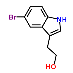 2-(5-Bromo-1H-indol-3-yl)ethanol Structure