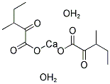 3-METHYL-2-OXOPENTANOIC ACID, CALCIUM SALT DIHYDRATE结构式