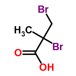 2,3-Dibromo-2-methylpropanoic acid Structure
