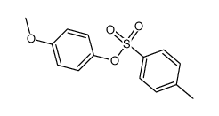 para-methoxyphenyl tosylate Structure