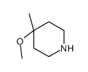 4-甲氧基-4-甲基哌啶结构式