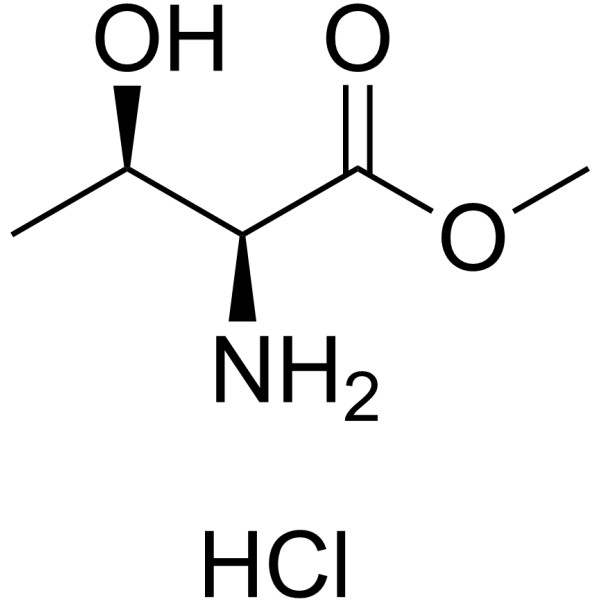 L-苏氨酸甲酯盐酸盐结构式