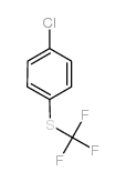 4-(三氟甲硫)氯苯结构式