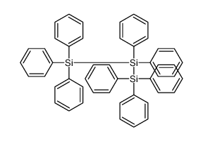 diphenyl-bis(triphenylsilyl)silane Structure