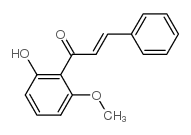 2-羟基-6-甲氧基查尔酮结构式