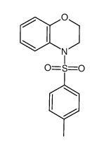 4-(p-toluenesulfonyl)-3,4-dihydro-2H-benzoxazine Structure