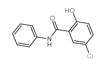 5-氯水杨酰苯胺结构式