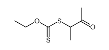 O-ethyl S-(3-oxobutan-2-yl) dithiocarbonate结构式
