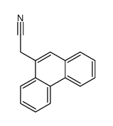 2-phenanthren-9-ylacetonitrile结构式