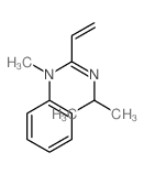 N-methyl-N-phenyl-N-propan-2-yl-prop-2-enimidamide结构式