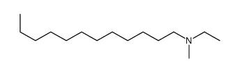 N-ethyl-N-methyldodecan-1-amine Structure