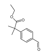 ethyl 2-(4-formylphenyl)-2-methylpropanoate Structure