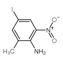 4-IODO-2-METHYL-6-NITROBENZENAMINE structure