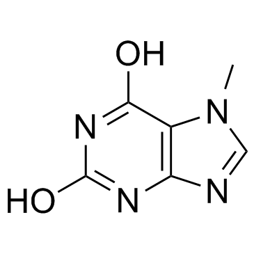 7-Methylxanthine structure