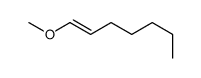 1-methoxyhept-1-ene Structure