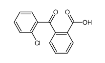 2-(2-chlorobenzoyl)benzoic acid Structure