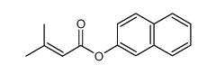2-naphthyl 3-methyl-2-butenoate Structure