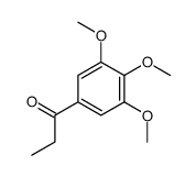 1-(3,4,5-trimethoxyphenyl)propan-1-one结构式