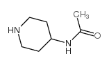 N-哌啶-4-基-乙酰胺结构式