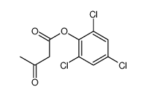 2,4,6-三氯苯基乙酰乙酸酯结构式