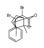 Bornyl dibromodihydrocinnamate结构式
