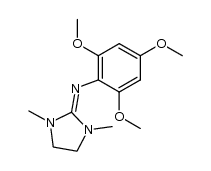 N-(1,3-dimethylimidazolidin-2-ylidene)-2,4,6-trimethoxyaniline Structure