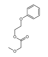 2-phenoxyethyl 2-methoxyacetate Structure