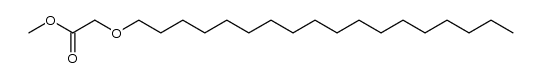 methyl octadecyloxyacetate结构式