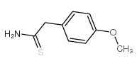 2-(4-甲氧基苯基)乙硫胺结构式