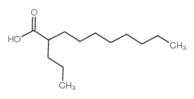 2-propyldecanoic acid Structure