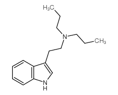 N,N-二丙基色胺结构式
