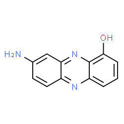 1-Phenazinol,8-amino-(9CI)结构式