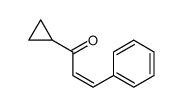 1-cyclopropyl-3-phenylprop-2-en-1-one结构式