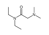 2-(二甲氨基)-N,N-二乙基乙酰胺结构式