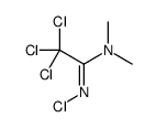 N',2,2,2-tetrachloro-N,N-dimethylethanimidamide Structure